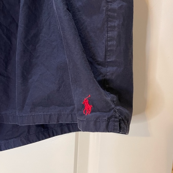 Ralph Lauren Polo Sport Navy Blue Swim Trunks Lined Size XXL - Picture 2 of 8